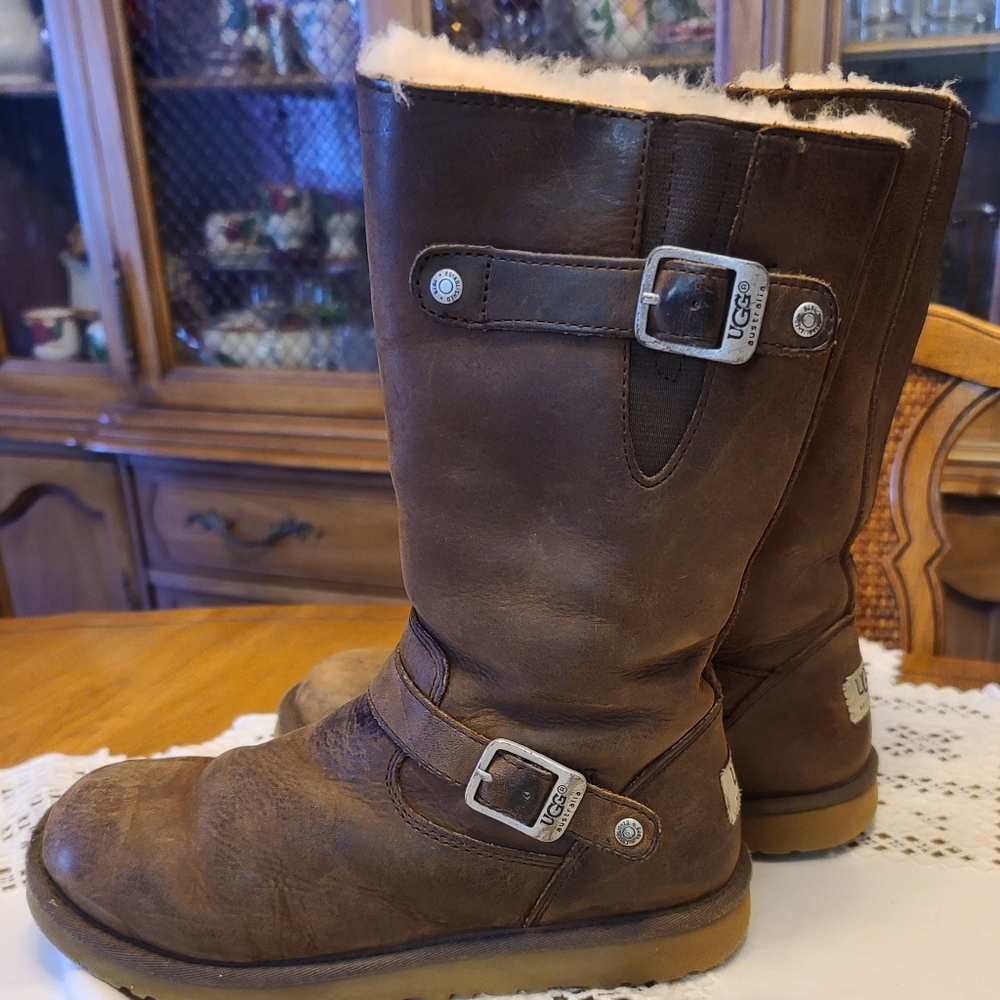 Ugg Kensington leather boots